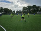 Vierde training S.K.N.W.K. 1 en 2 seizoen 2023-2024 (12/111)